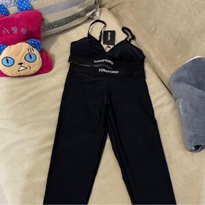 Tom Ford Strappy Black Jumpsuit